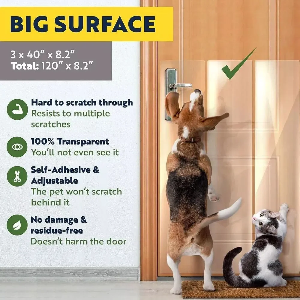 Panther Armor Furniture & Door Protectors from Cats & Dogs Scratching Guard